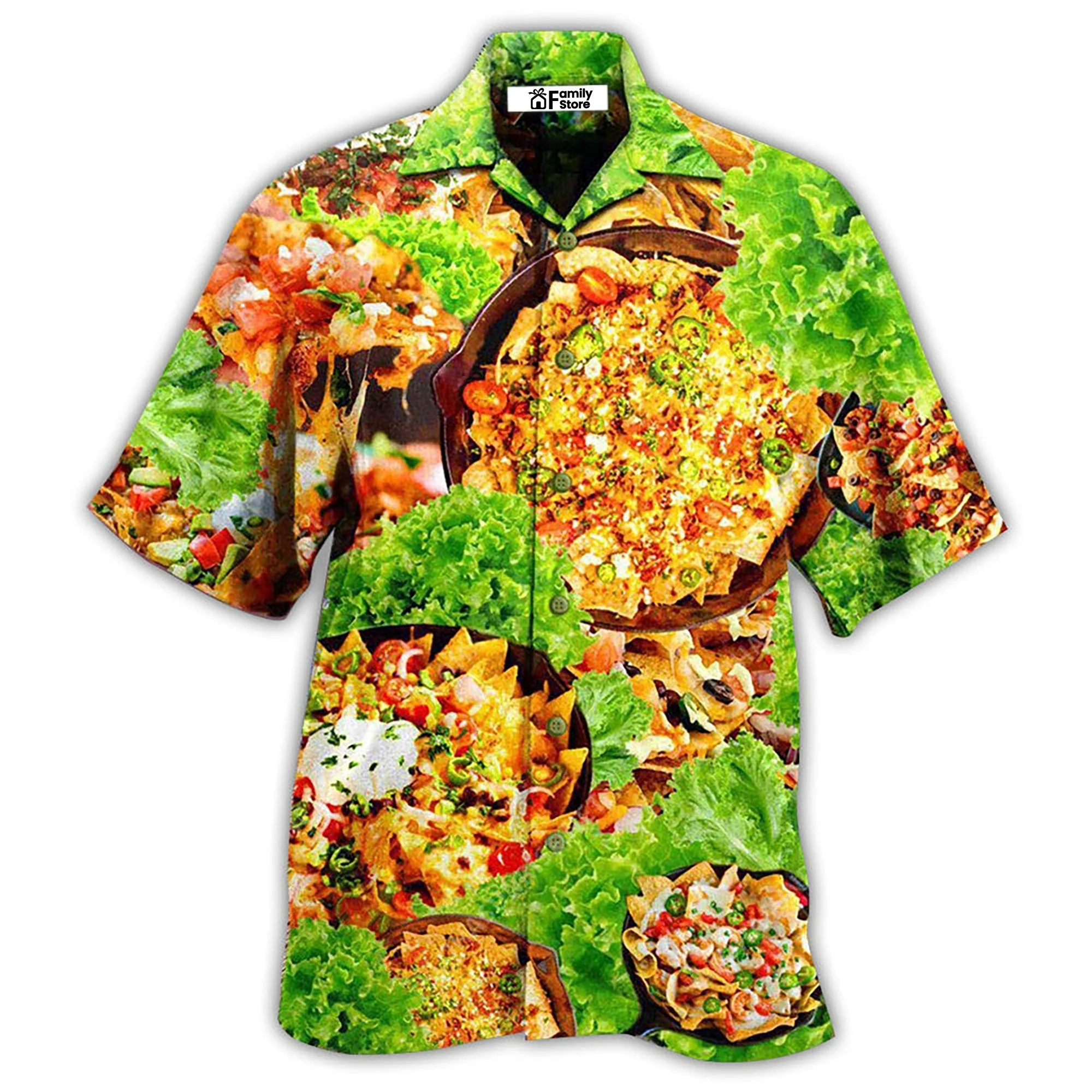 Food More Nachos Por Favor Delicious Hawaiian Shirt