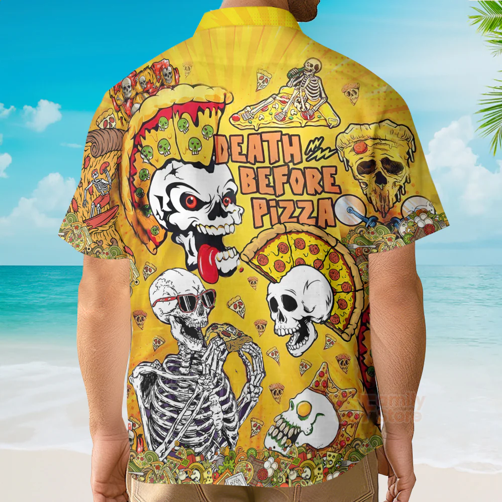 Funny Food You Can't Spell Sausage Without USA Funny Hawaiian Shirt - Image 4