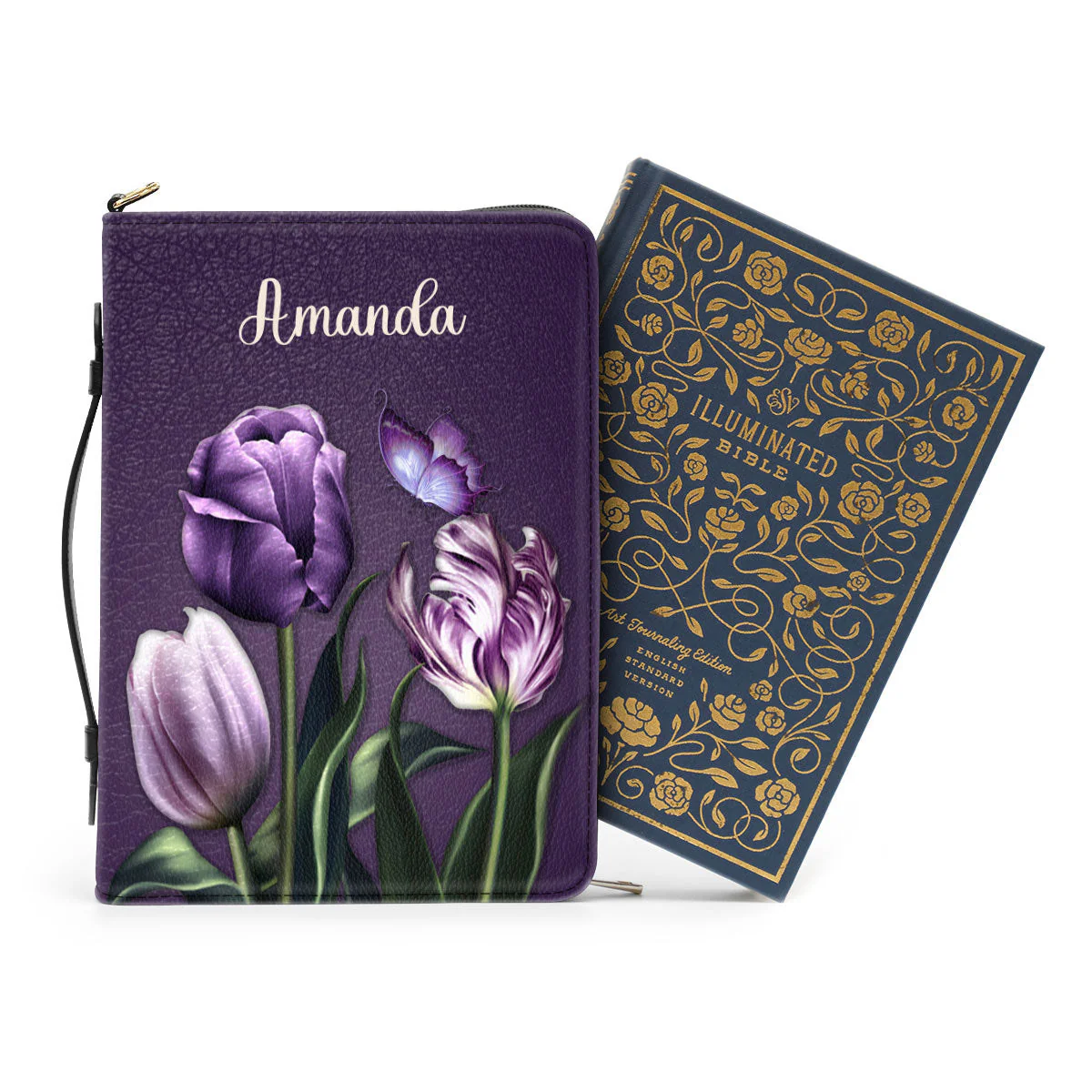 For God So Loved The World - Thoughtful Gift For Christians - Personalized Bible Covers - AT4080933 - Image 3
