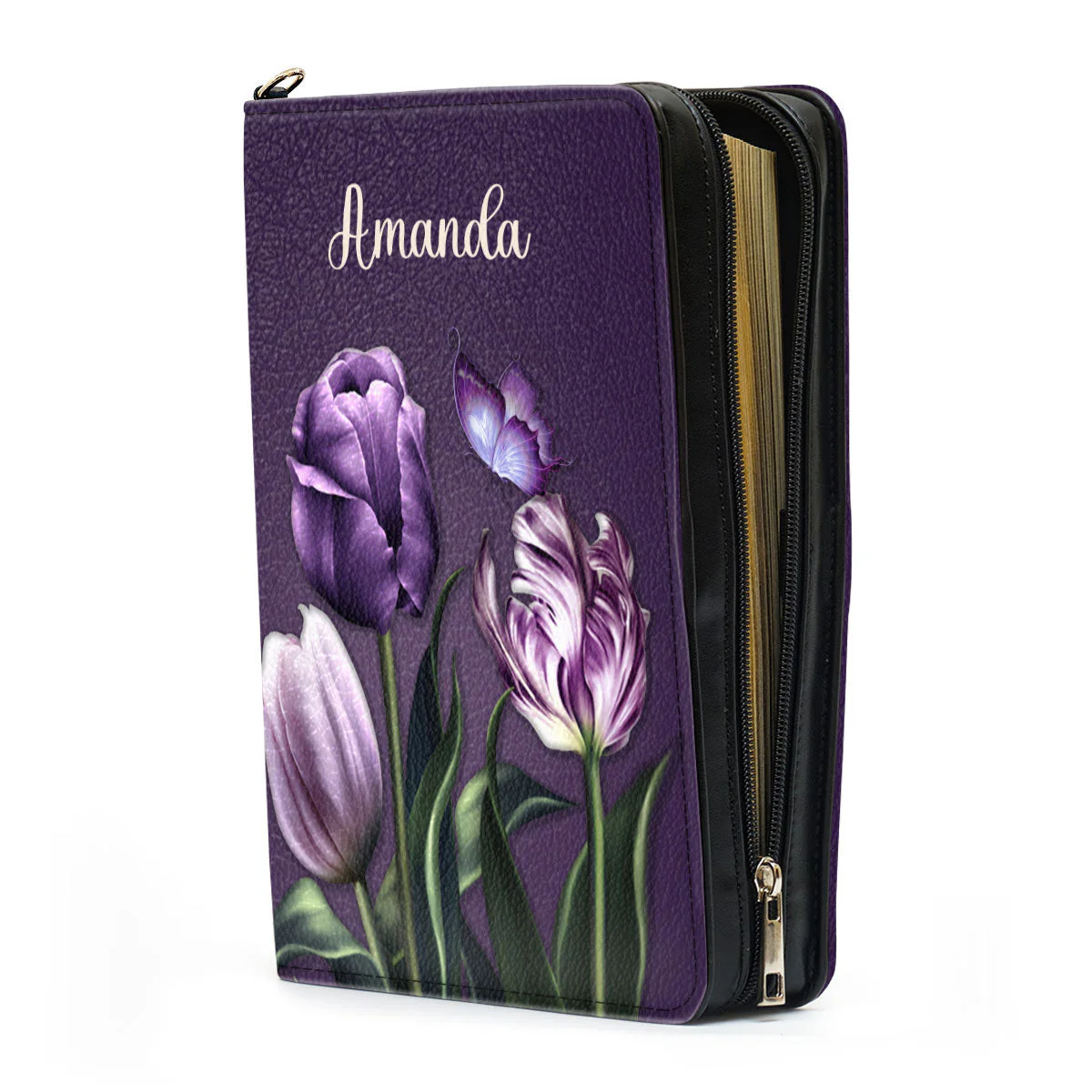 For God So Loved The World - Thoughtful Gift For Christians - Personalized Bible Covers - AT4080933 - Image 4