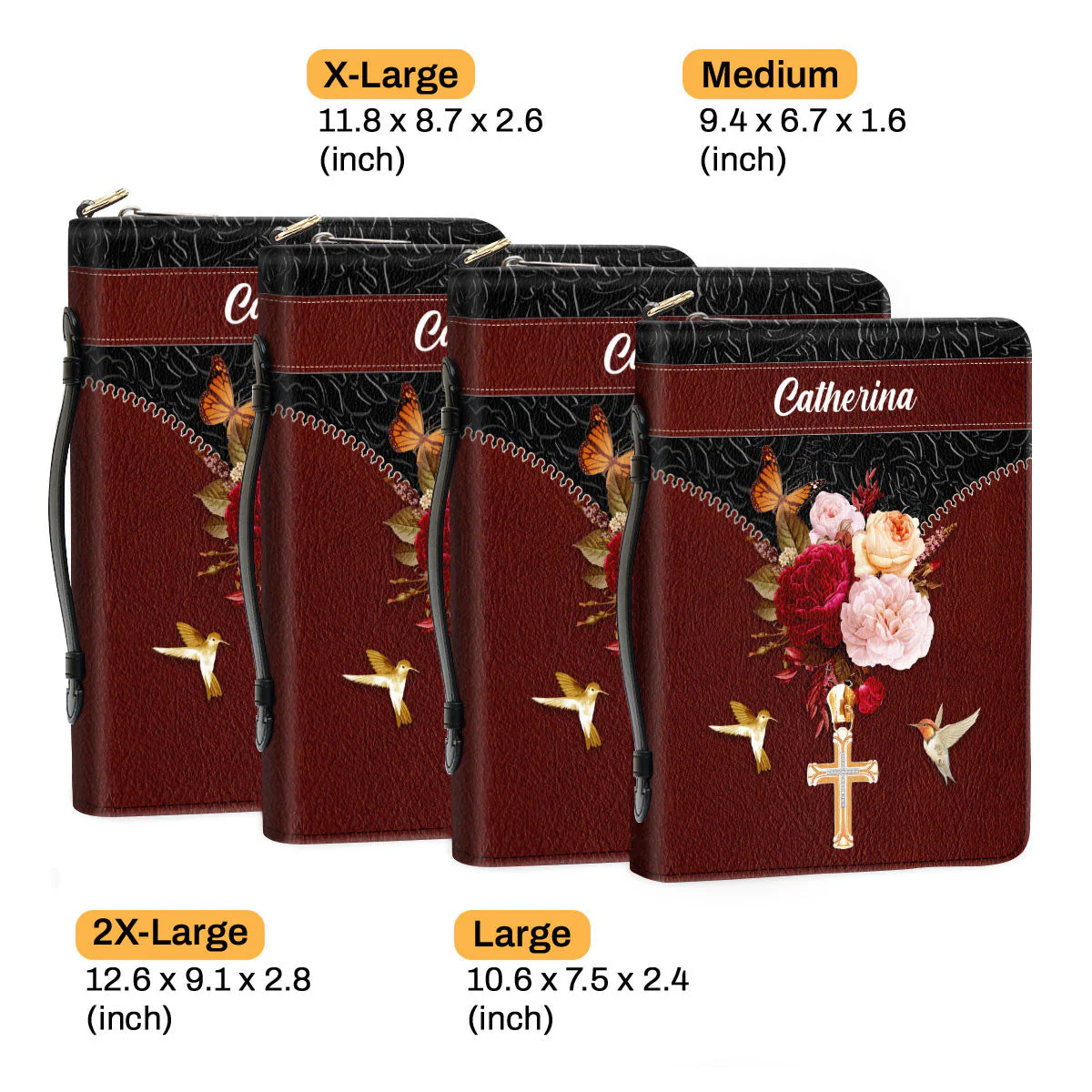 For I Am Not Ashamed Of The Gospel - Personalized Bible Covers - AT4081332 - Image 6