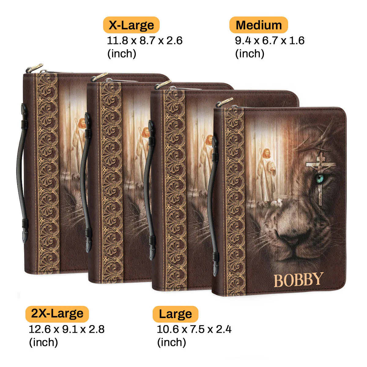 For I Am Not Ashamed Of The Gospel - Unique Personalized Bible Covers - AT4082405 - Image 6