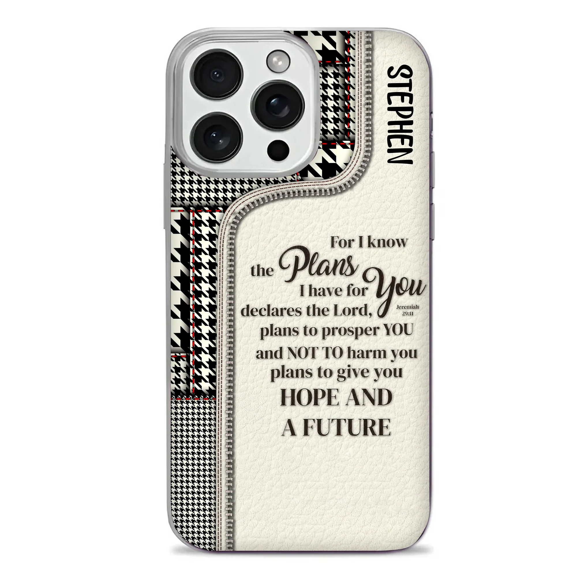 For I Know The Plans I Have For You Jeremiah 29:11 - Personalized Phone Case TD118