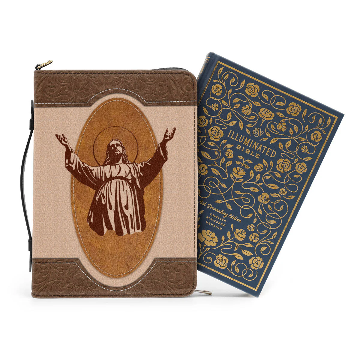 For There Is One God - Scripture Gifts For Women Of God - Personalized Bible Covers - AT4082407 - Image 3