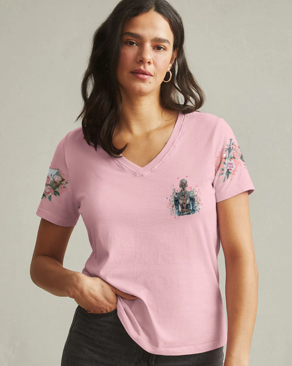 Full Armor Of God Women's All Over Print Shirt - 2409241 - Image 11