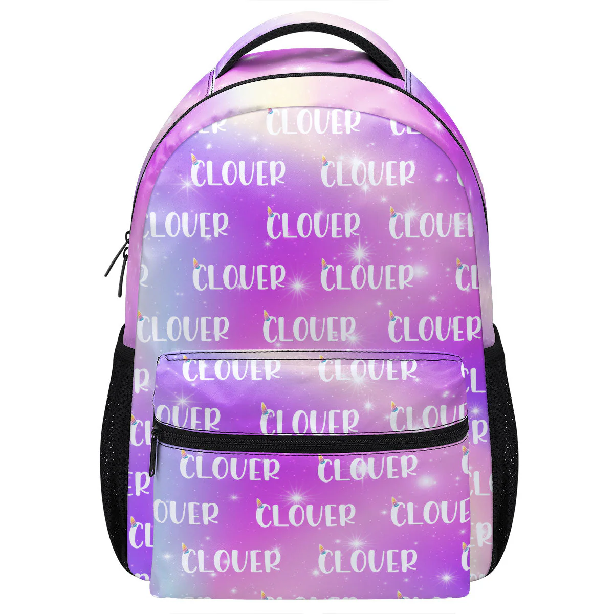 Galaxy Gradient Custom Name - Personalized Backpack - Gift For Kids, Back To School TD118