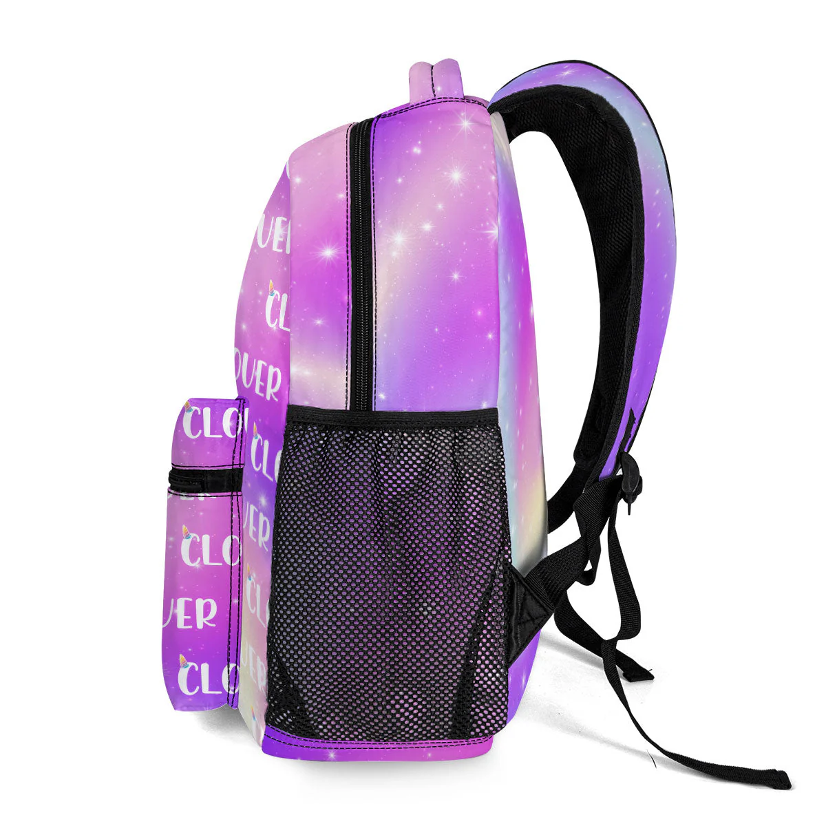 Galaxy Gradient Custom Name - Personalized Backpack - Gift For Kids, Back To School TD118 - Image 3