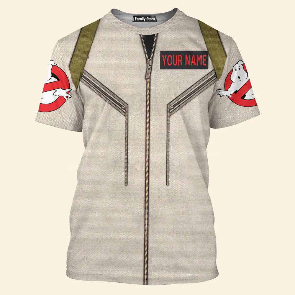 Ghostbusters Venkman Hero - Personalized 3D Tshirt