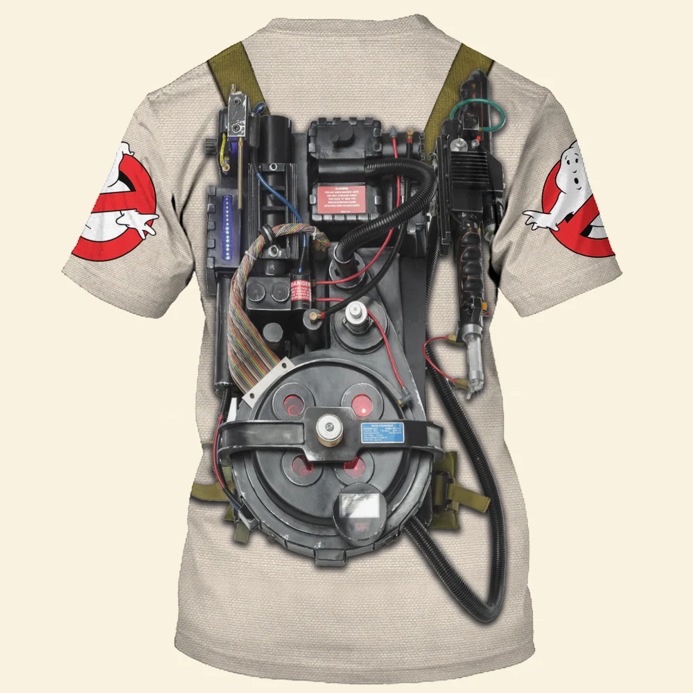 Ghostbusters Venkman Hero - Personalized 3D Tshirt - Image 3