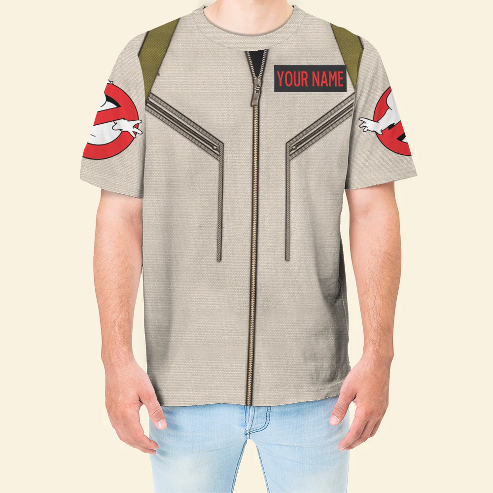 Ghostbusters Venkman Hero - Personalized 3D Tshirt - Image 4