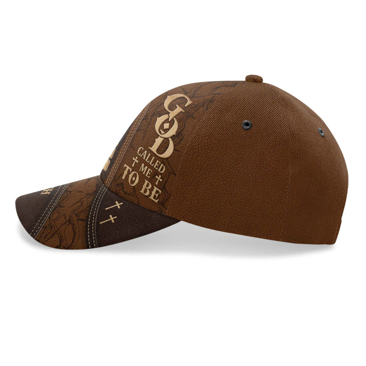 God Called Me To Be Man Of God - Personalized Classic Cap TD118 - Image 3
