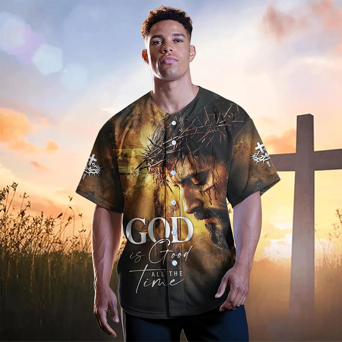 God is Good All The Time Baseball Jersey Bundle - Image 11