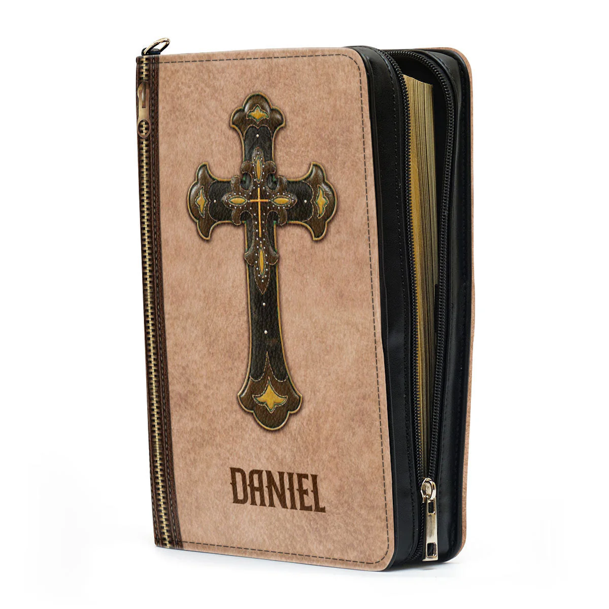 God Is Love - Thoughtful Gift For Christians - Personalized Bible Covers - AT4082408 - Image 4