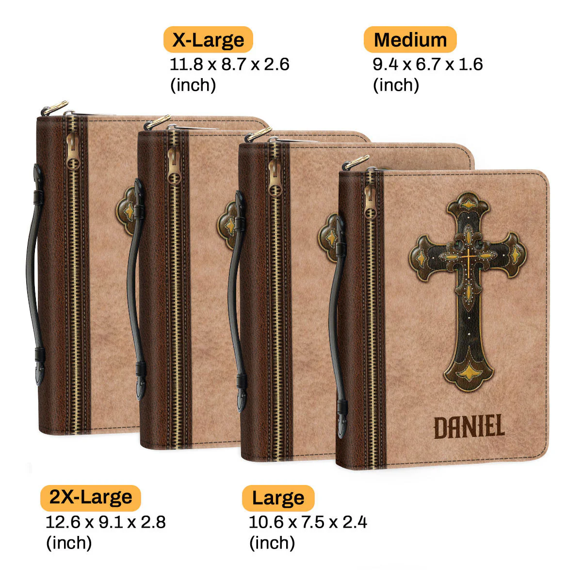 God Is Love - Thoughtful Gift For Christians - Personalized Bible Covers - AT4082408 - Image 6