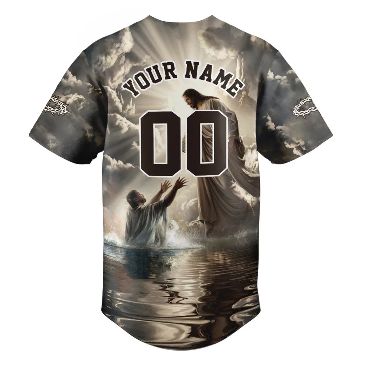 God Kept Me Safe When I Didn’t Know Better Baseball Jersey Bundle - Image 4