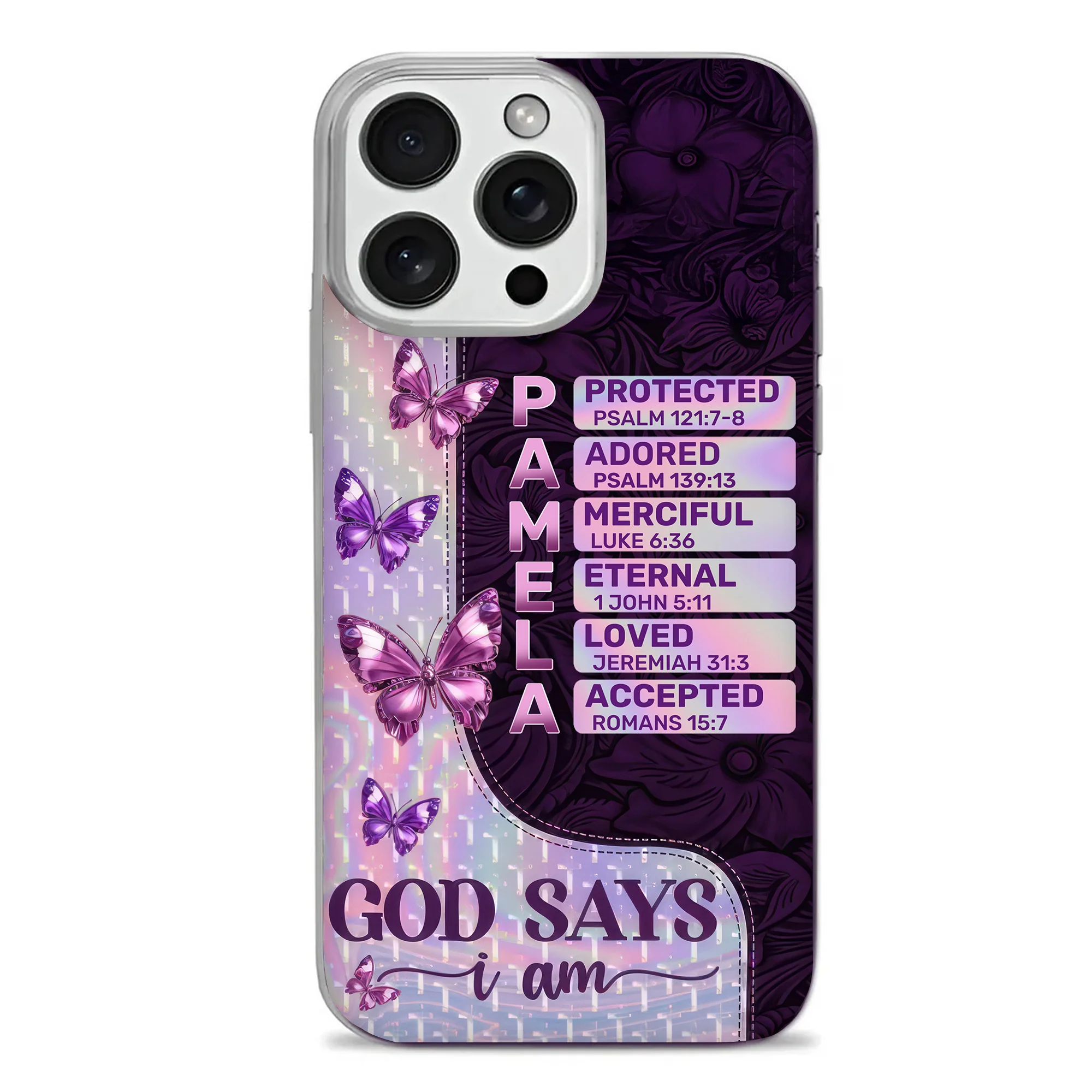 God Says I Am Chosen - Personalized Phone Case TD118