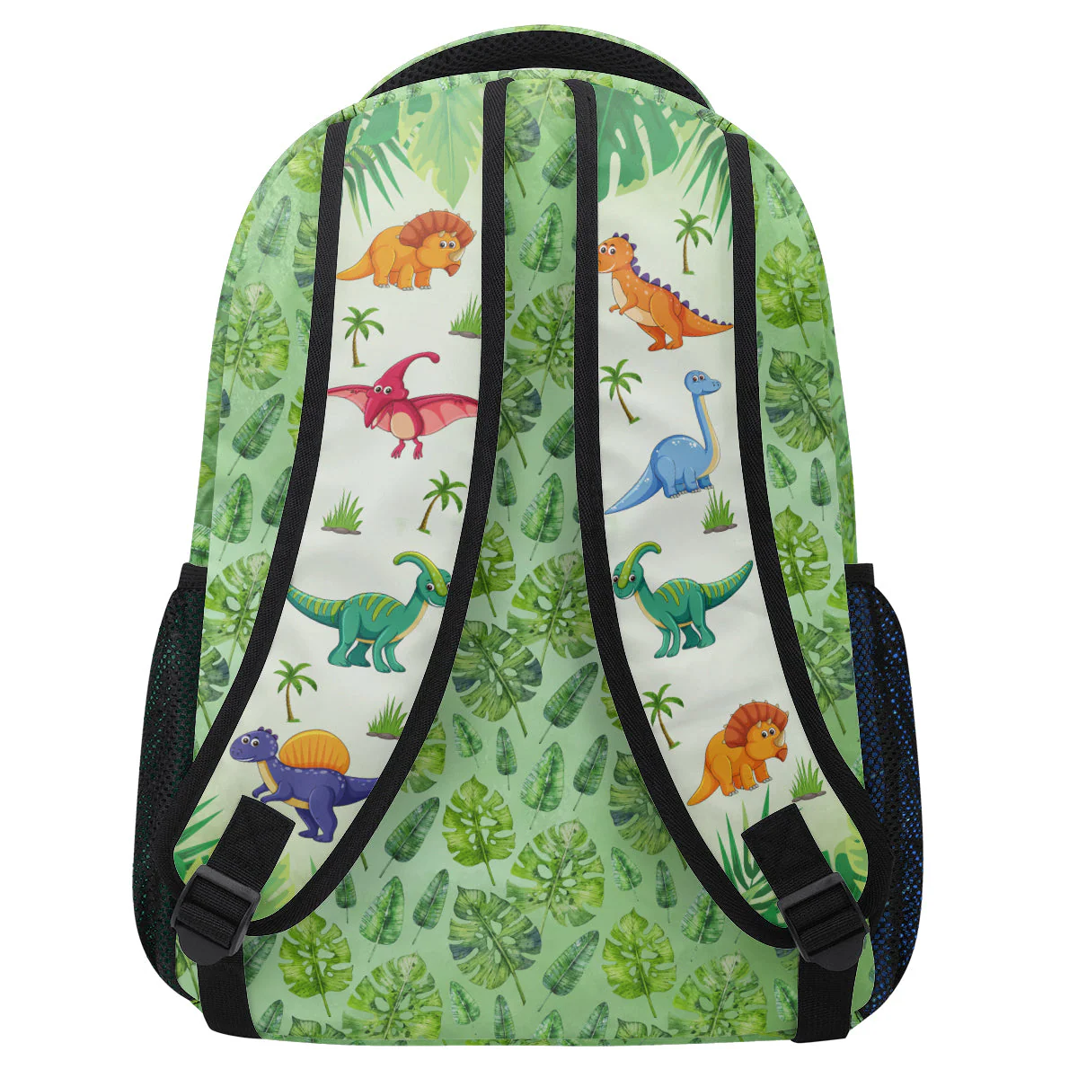 God Says I Am Custom Name Kids School Bag - Personalized Canvas Backpack - Gift For Kids | TD118 - Image 2
