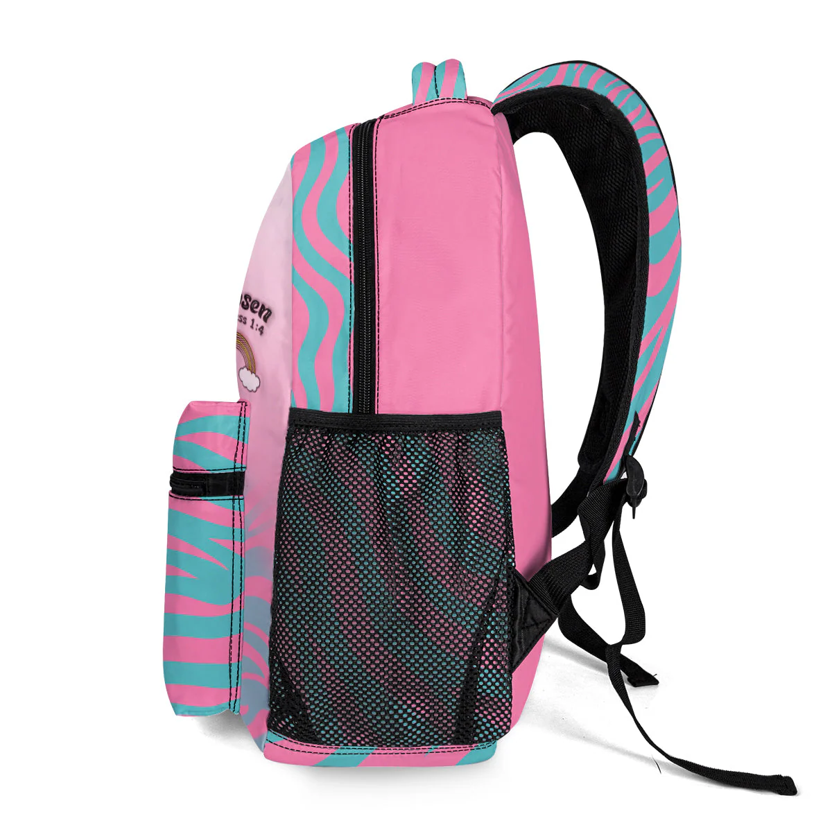 God Says I Am - Personalized 3D Inflated Effect Printed  Backpack TD118 - Image 3