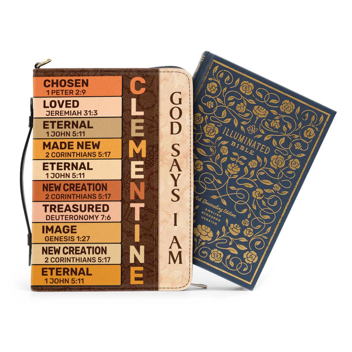 God Says I Am - Personalized Bible Cover - Image 2