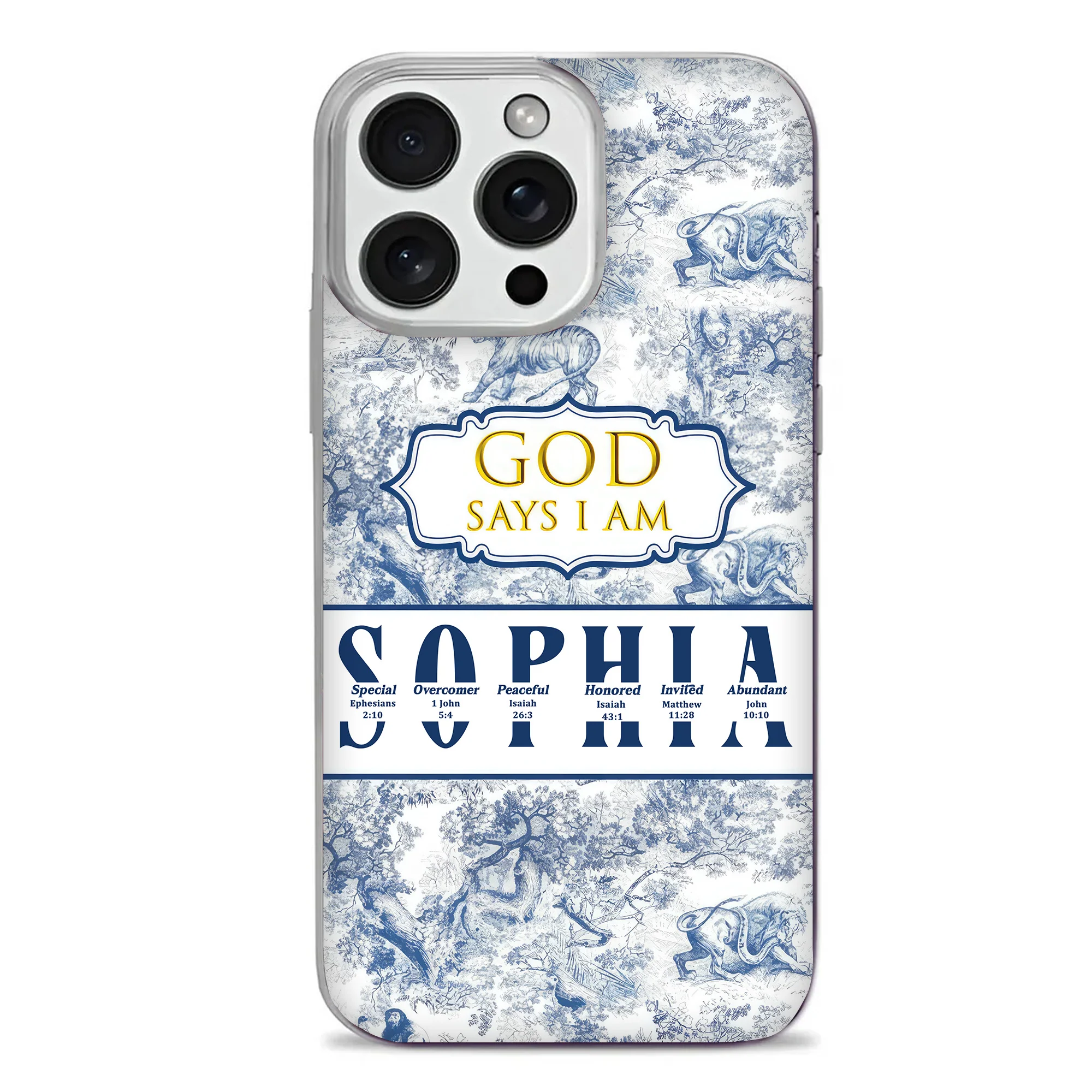 God Says I Am Special - Personalized Phone Case TD118