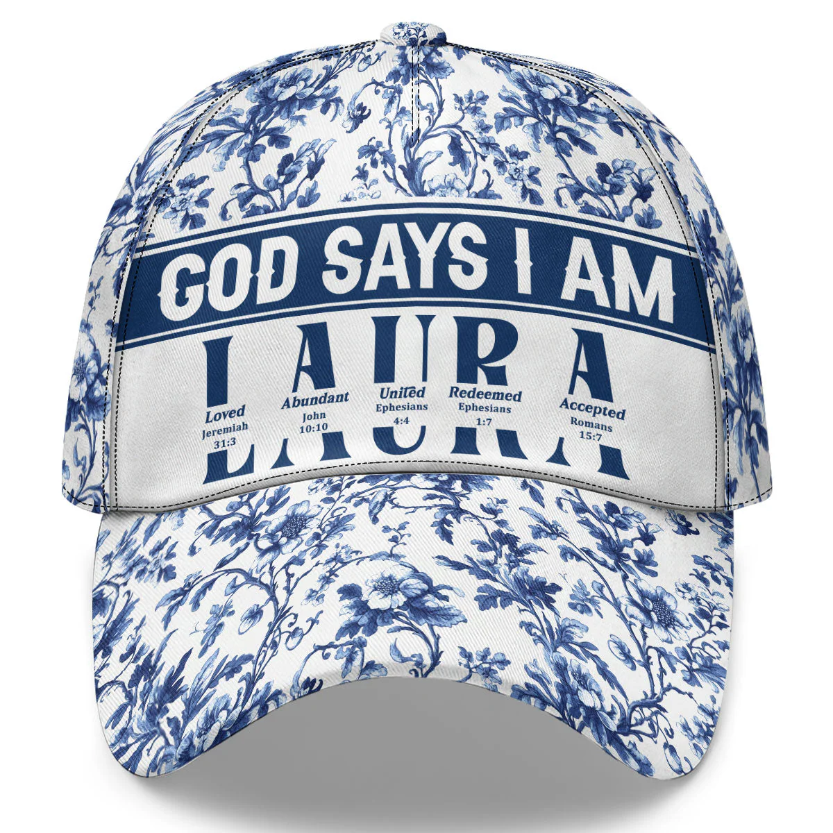 God Says I Am United - Personalized Classic Cap TD118