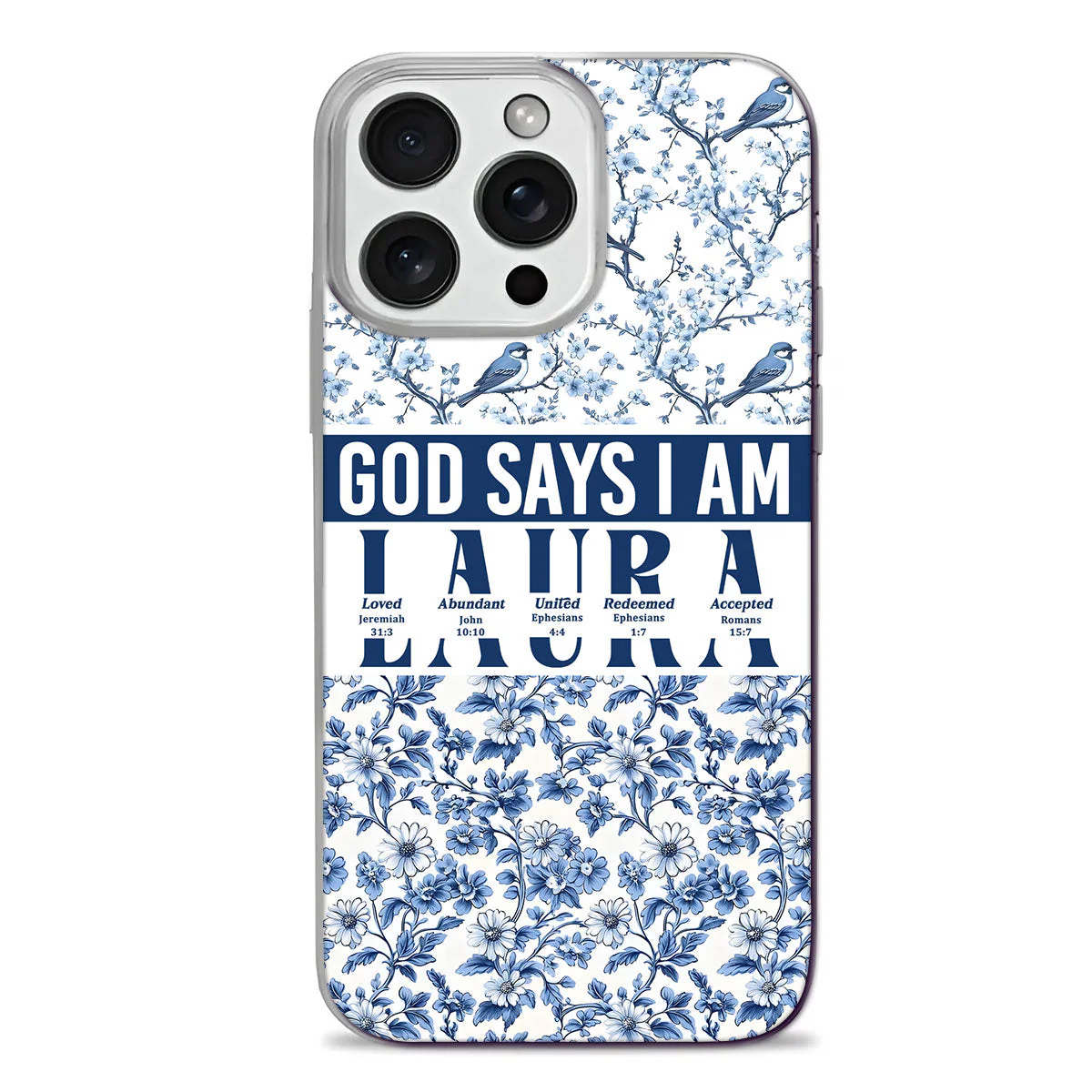 God Says I Am United - Personalized Phone Case TD118