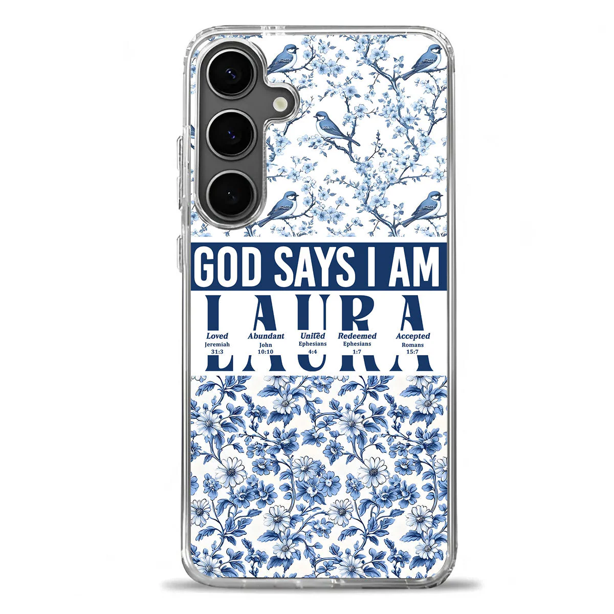 God Says I Am United - Personalized Phone Case TD118 - Image 2