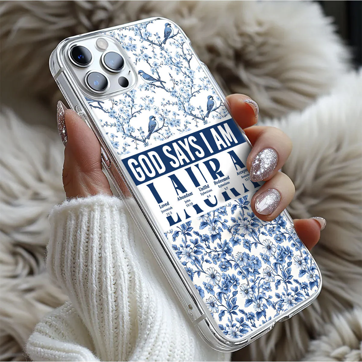 God Says I Am United - Personalized Phone Case TD118 - Image 5