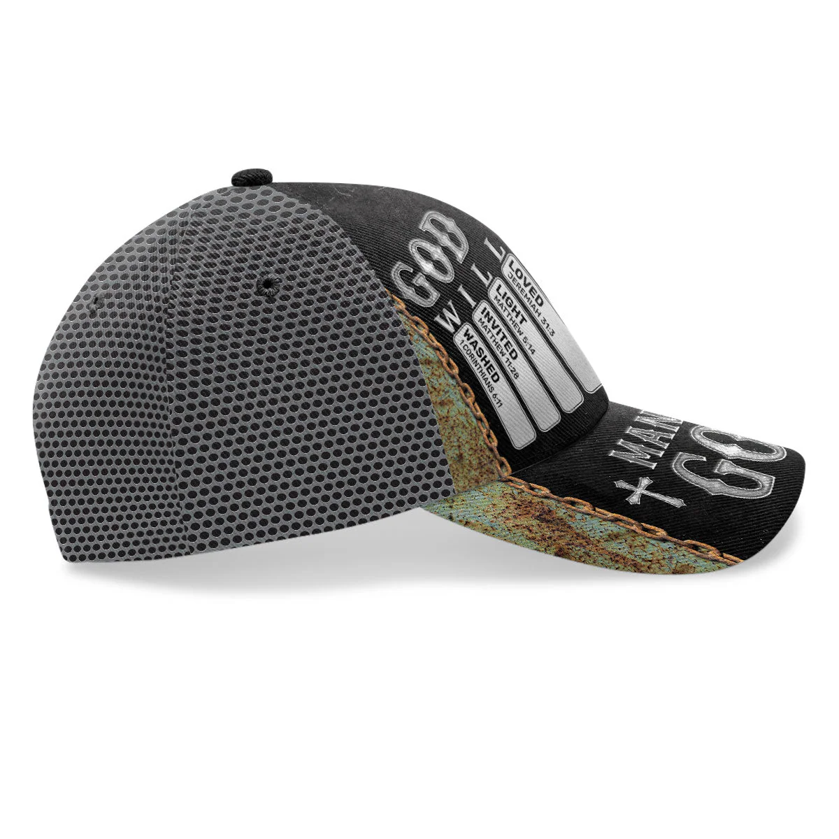 God Says I Am Washed - Personalized Classic Cap TD118 - Image 4