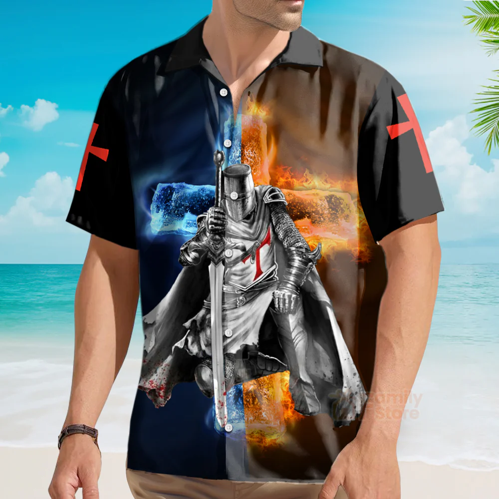 God The Devil Saw Me With My Head Down Hawaiian Shirts 3D - Image 3