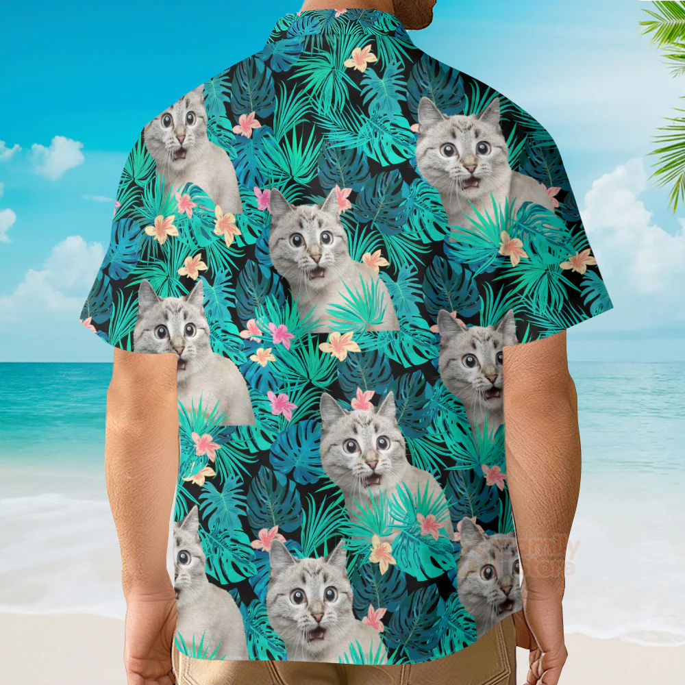 Golden Retriever Tropical Custom Hawaiian Shirt PN302124Lb - Image 2