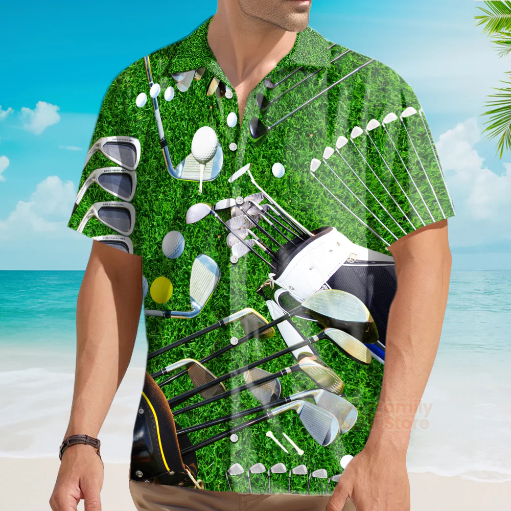 Funny Golf Is Always A Good Idea - Hawaiian Shirt - Image 4