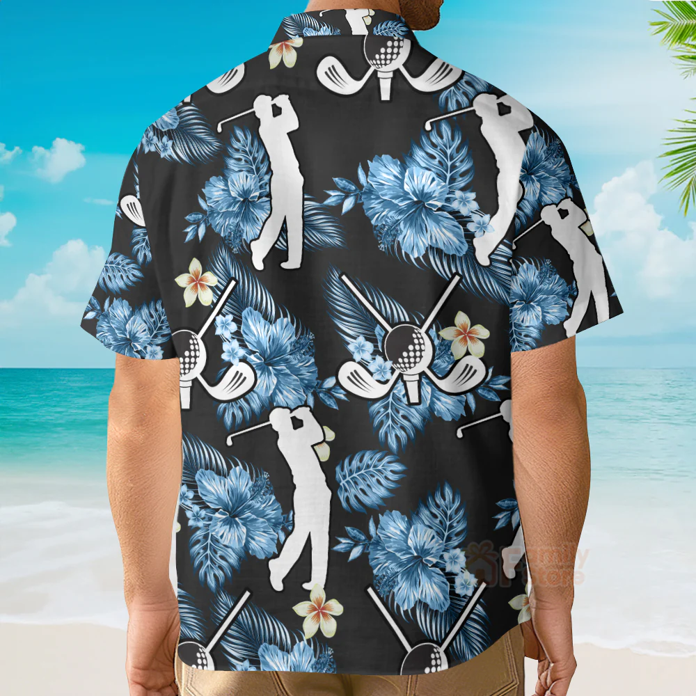 Golf Nature Hawaiian Shirt For Men & Women - Image 4