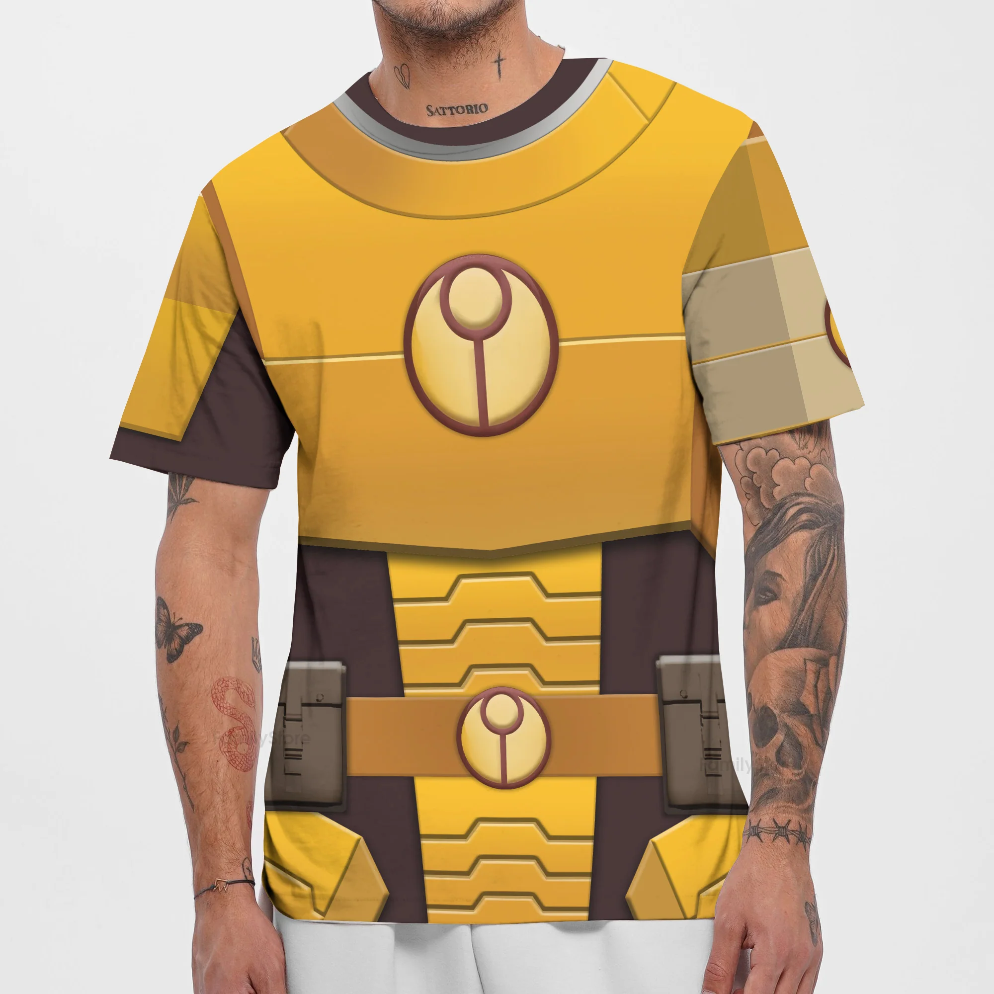 Greater Good Deep Strike Veteran Tau Empire - Costume Cosplay T-shirt CSWRH034 - Image 2
