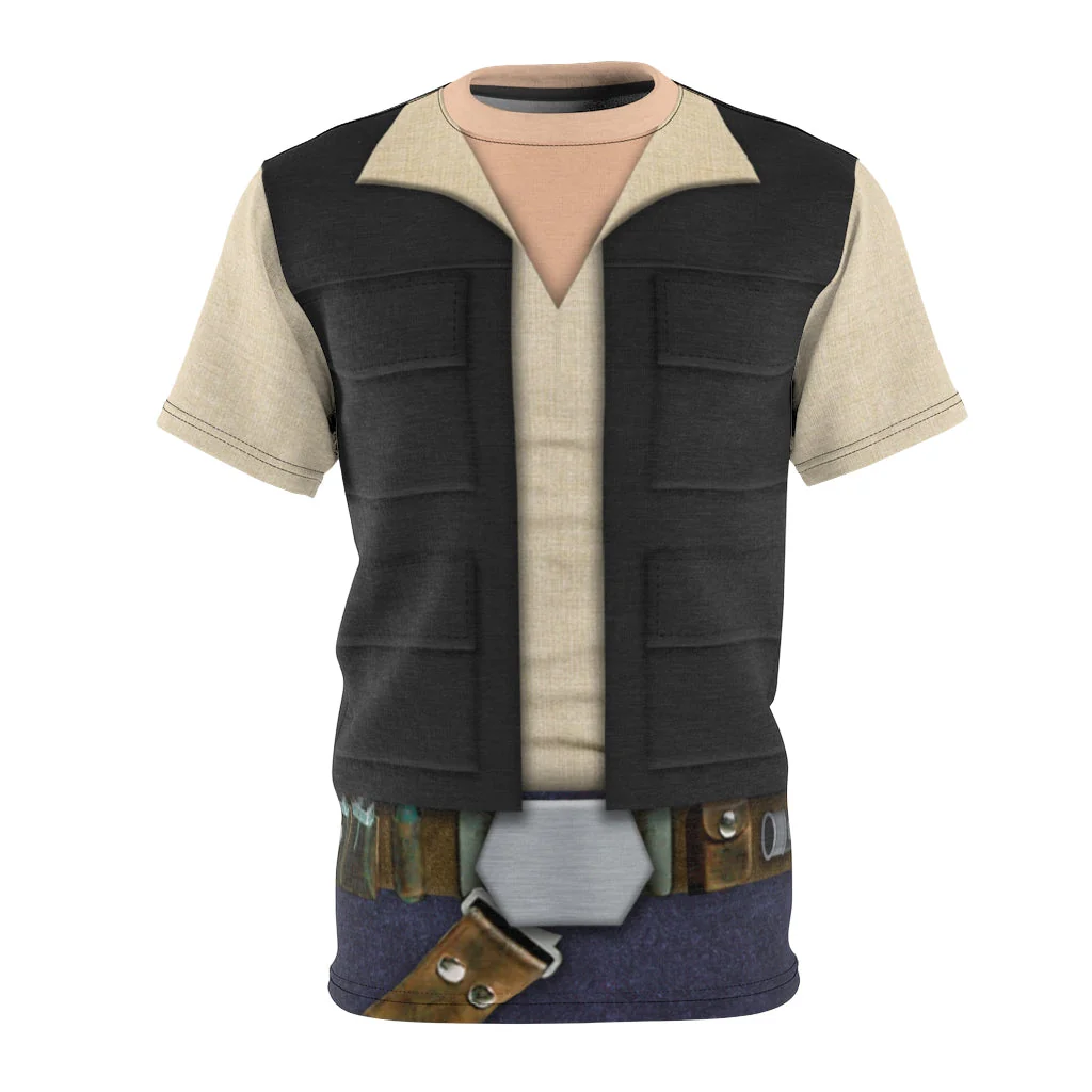 Han Solo Stwa Costume T-Shirt - Image 3