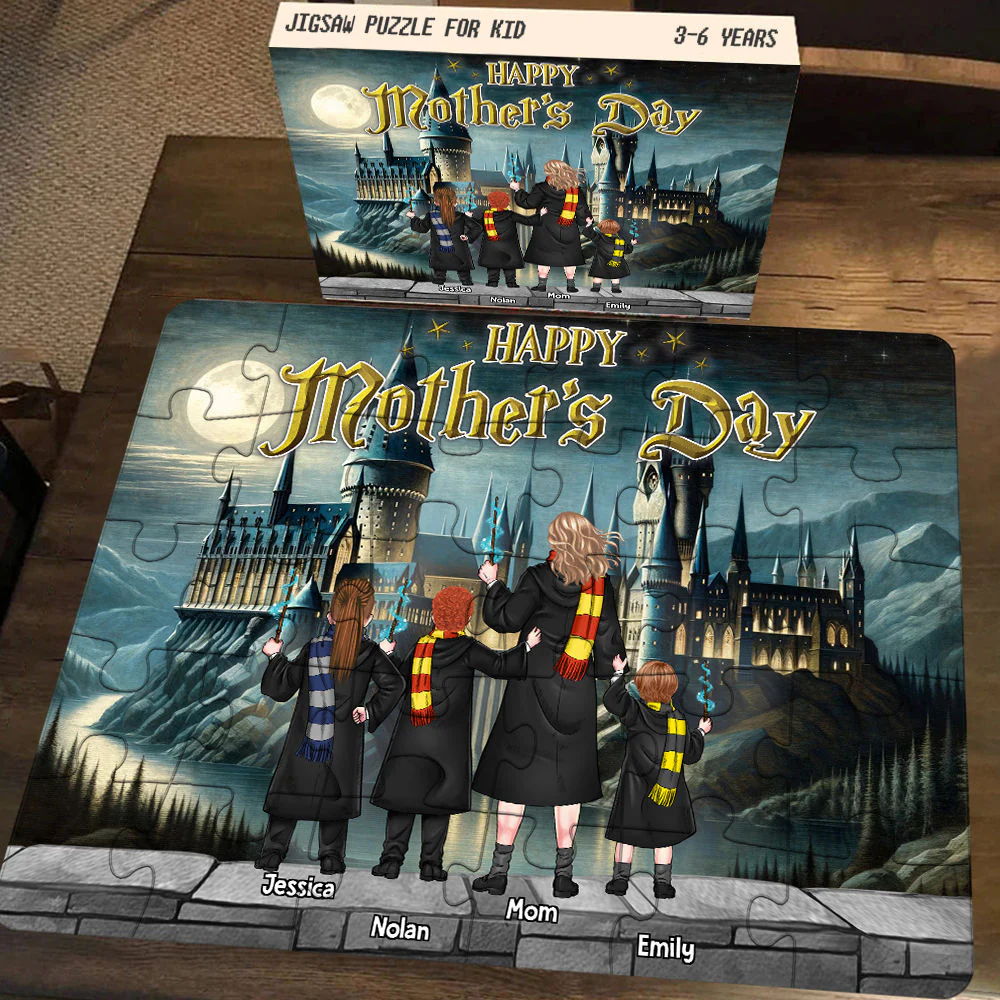 HaPo Magical Happy Mother's Day - Personalized Puzzle - Gift For Mom