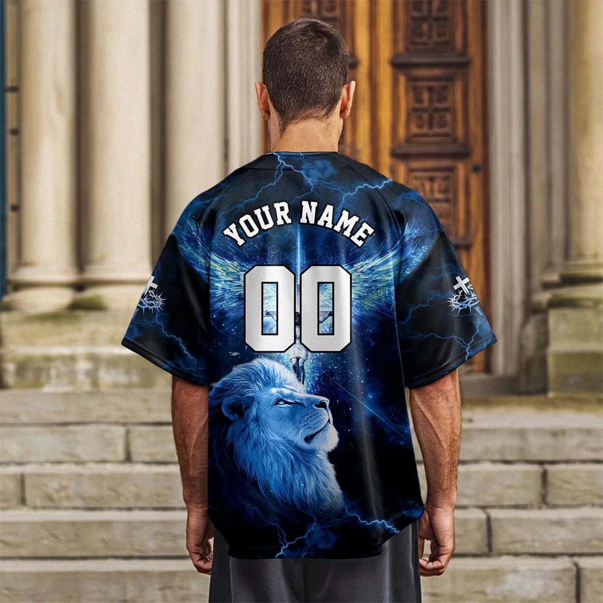 He Die For Me And Now I Live For Him Baseball Jersey Bundle - Image 8