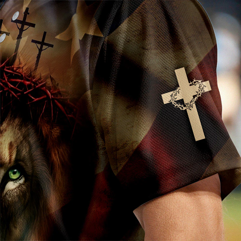 He Died For Me And Now I Live For Him Baseball Jersey Bundle - Image 6