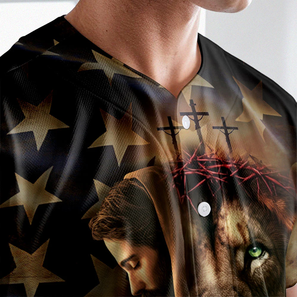 He Died For Me And Now I Live For Him Baseball Jersey Bundle - Image 7