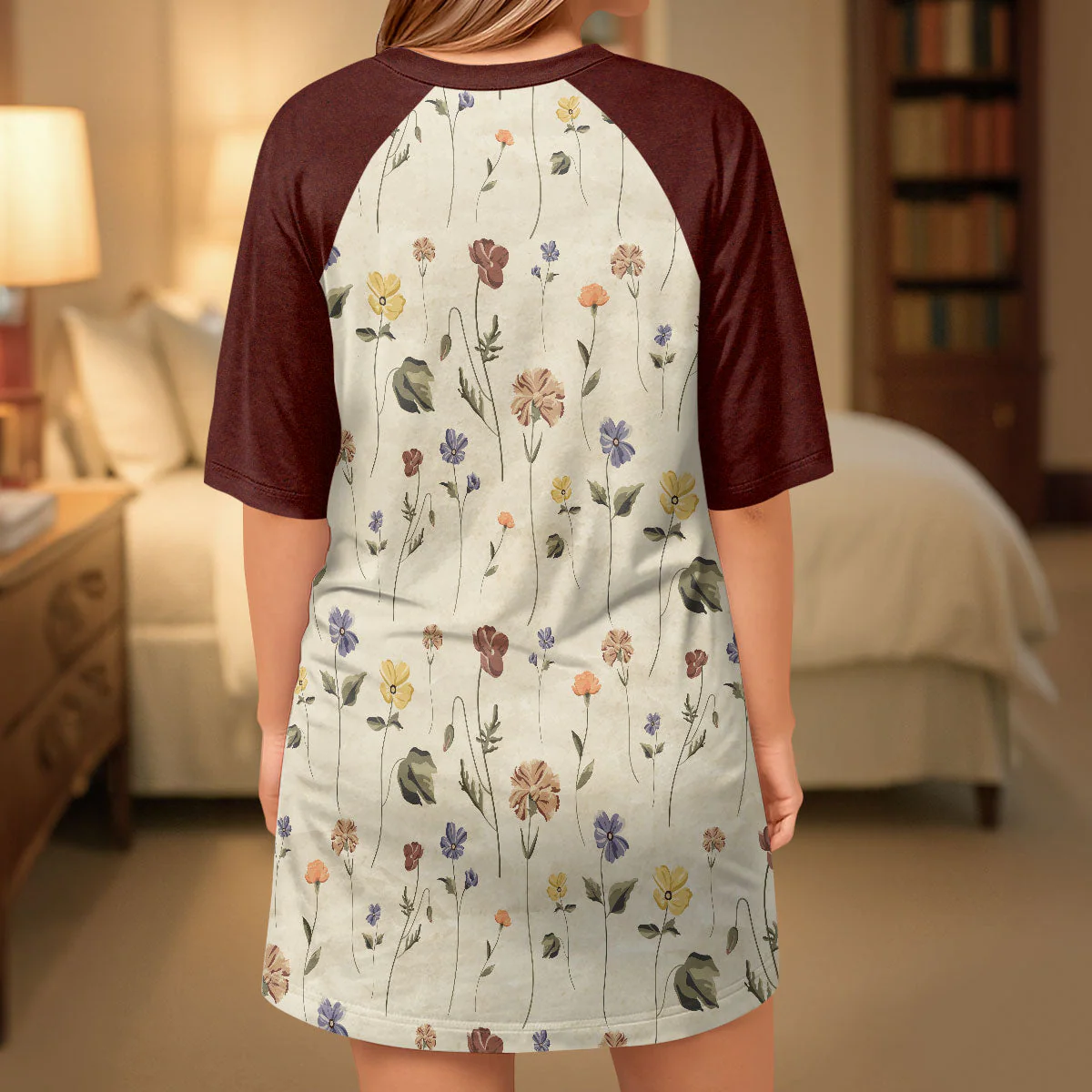 Helping Introverts Avoid Conversation - Personalized Sleep Tee - Image 4