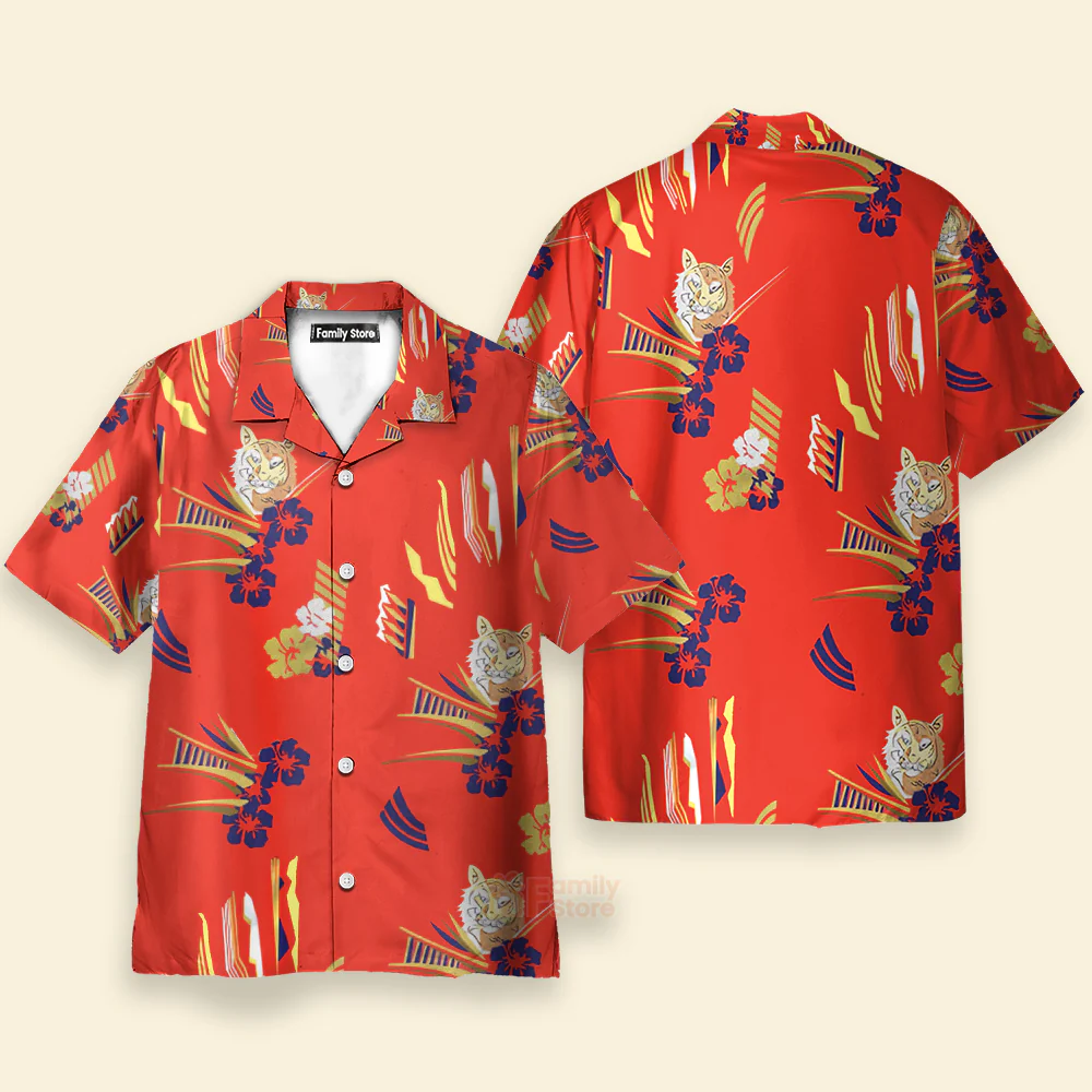 Tony Montana Al Pacino In Scarface Summer Short Sleeve Hawaiian Shirt - Image 3