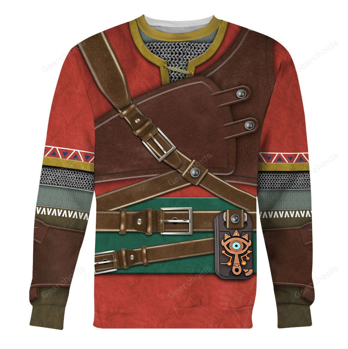 Hylian Armor Hoodie Sweatshirt Sweatpants ZDHS04 - Image 4