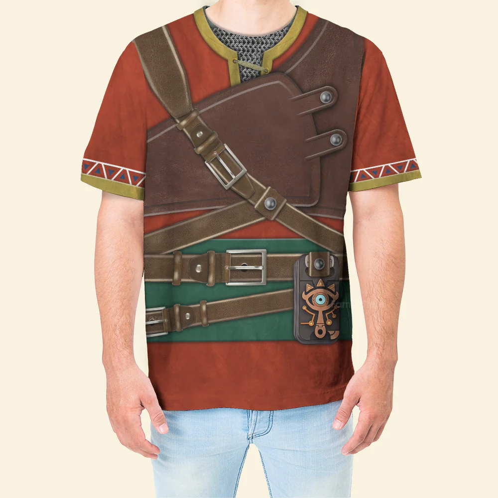 Hylian Armor  T-Shirt ZDHS04 - Image 4