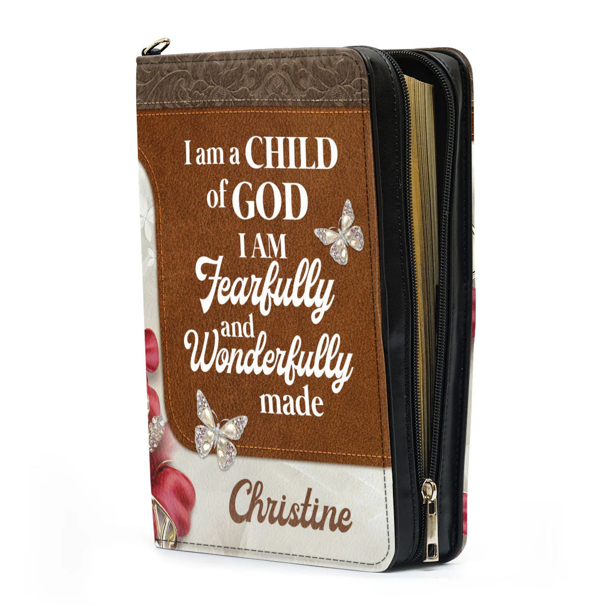 I Am A Child Of God - Thoughtful Gift For Christians - Personalized Bible Covers - AT4080713 - Image 4