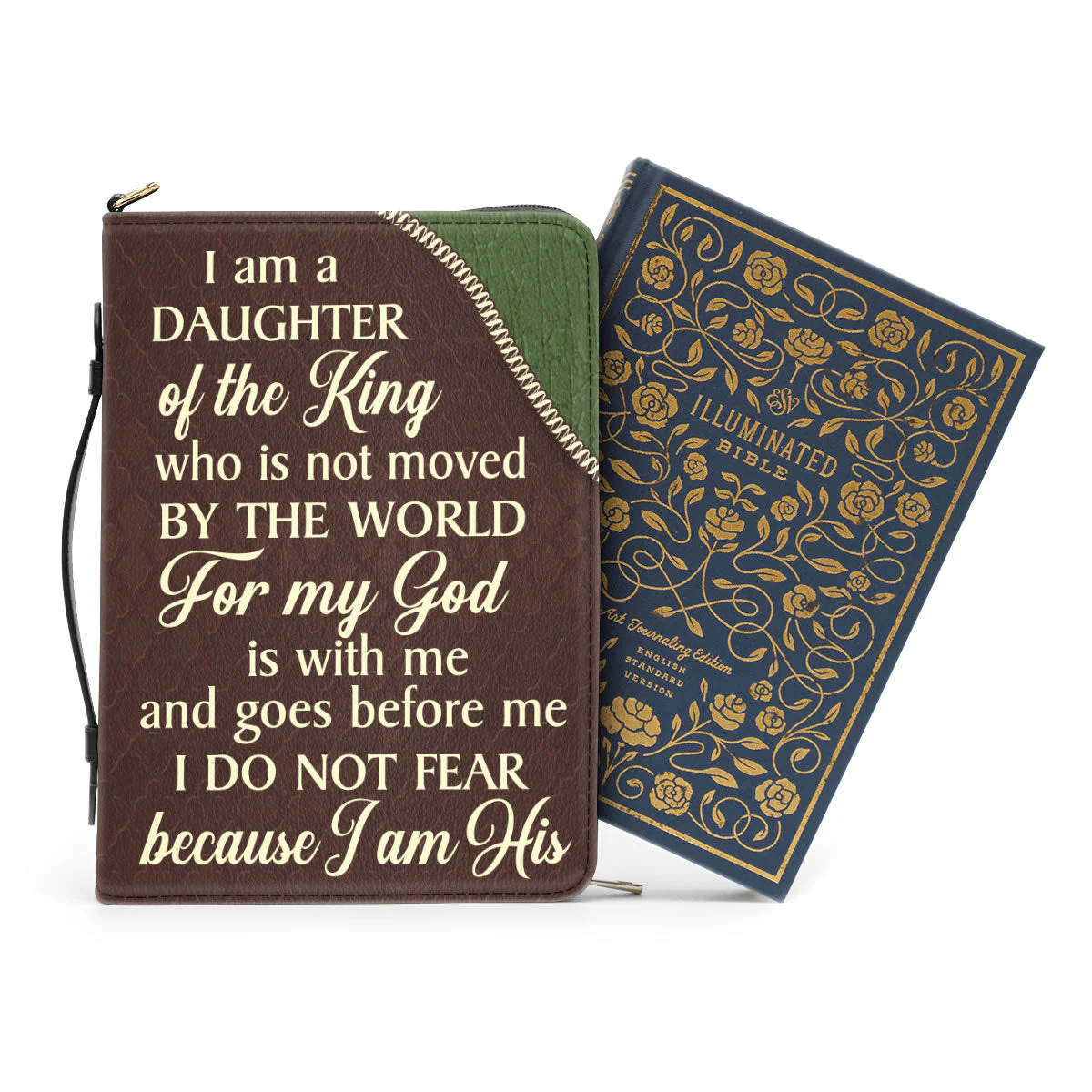 I Am A Daughter Of The King - Awesome Personalized Bible Covers - AT4080812 - Image 3