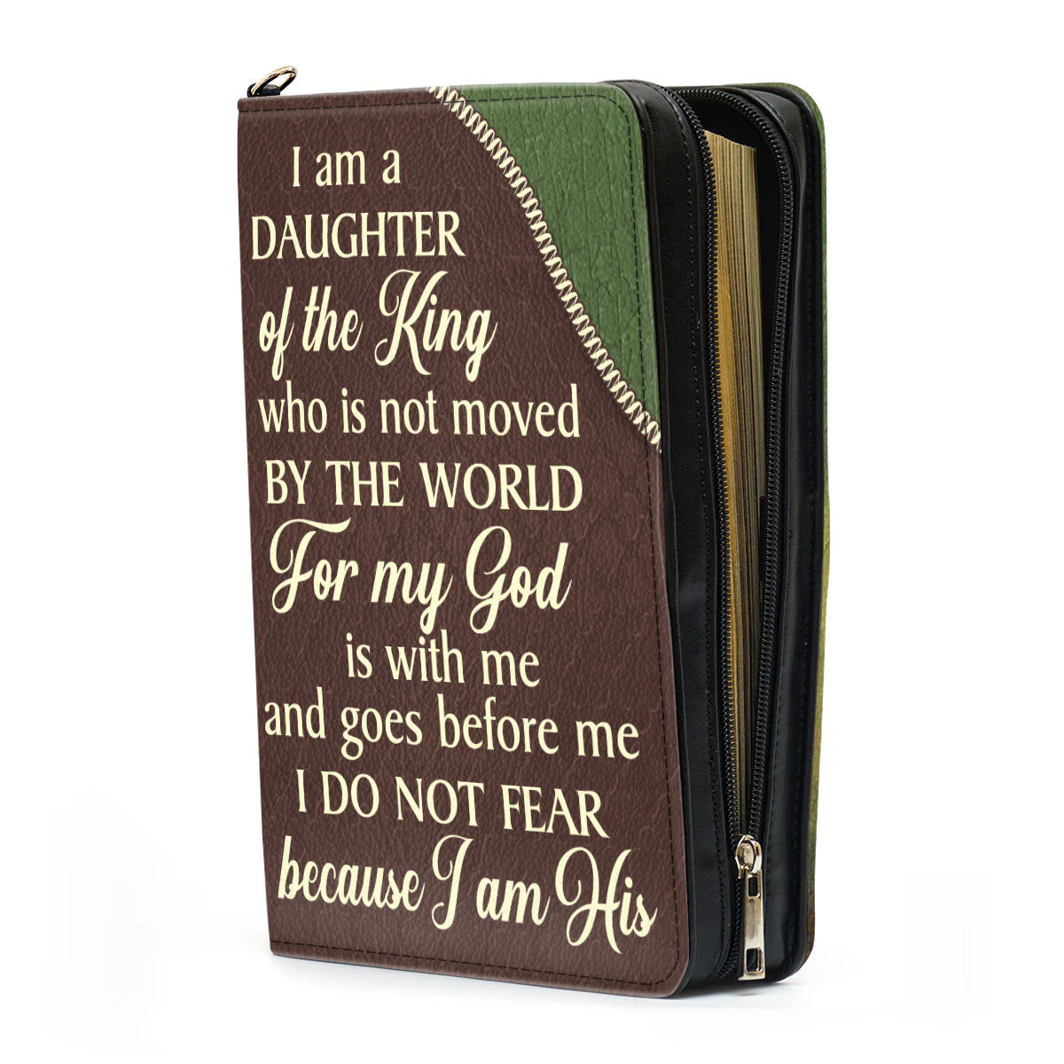 I Am A Daughter Of The King - Awesome Personalized Bible Covers - AT4080812 - Image 4