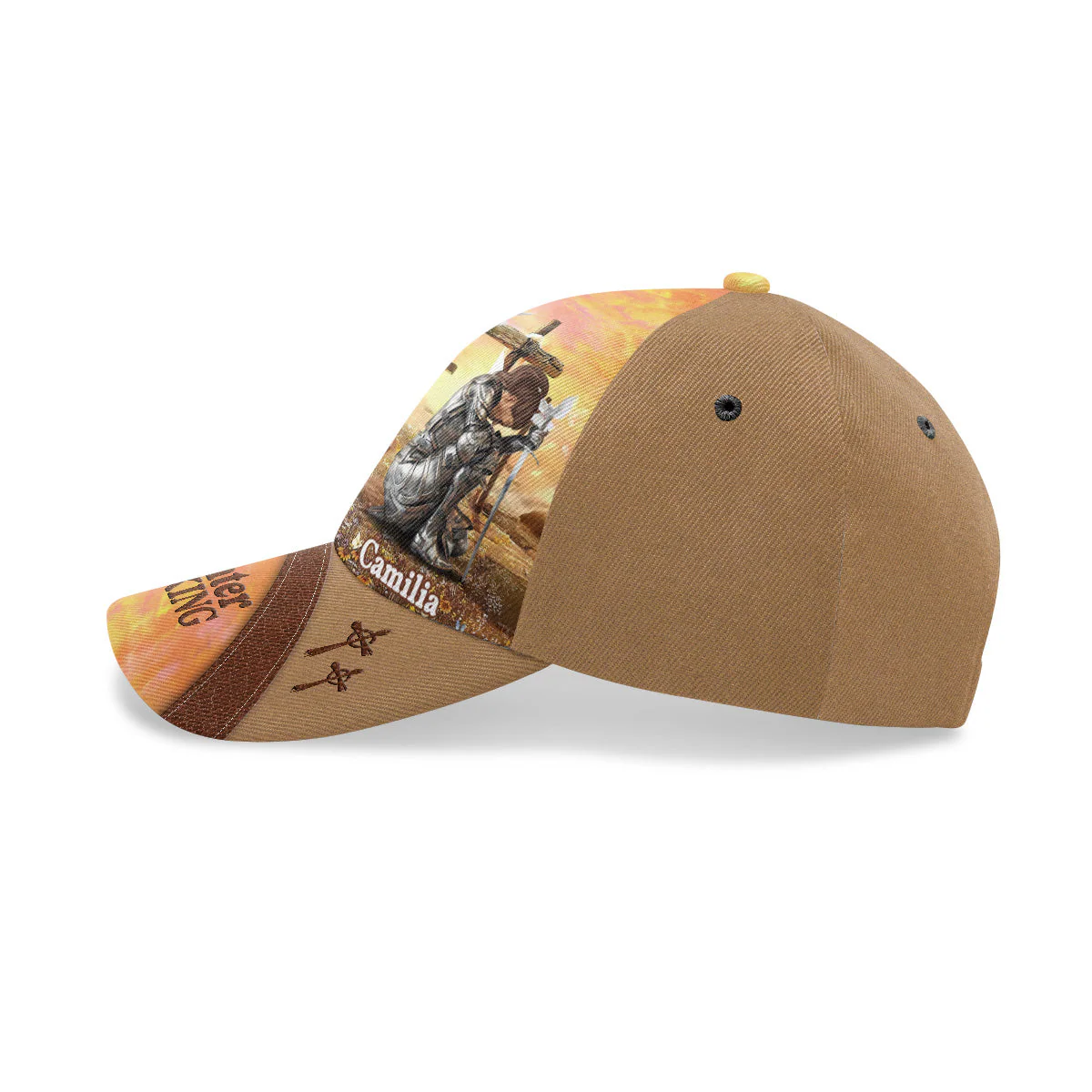 I Am The Daughter Of A King - Personalized Classic Cap - Gift For Women | CLGOD03 HN02 - Image 2