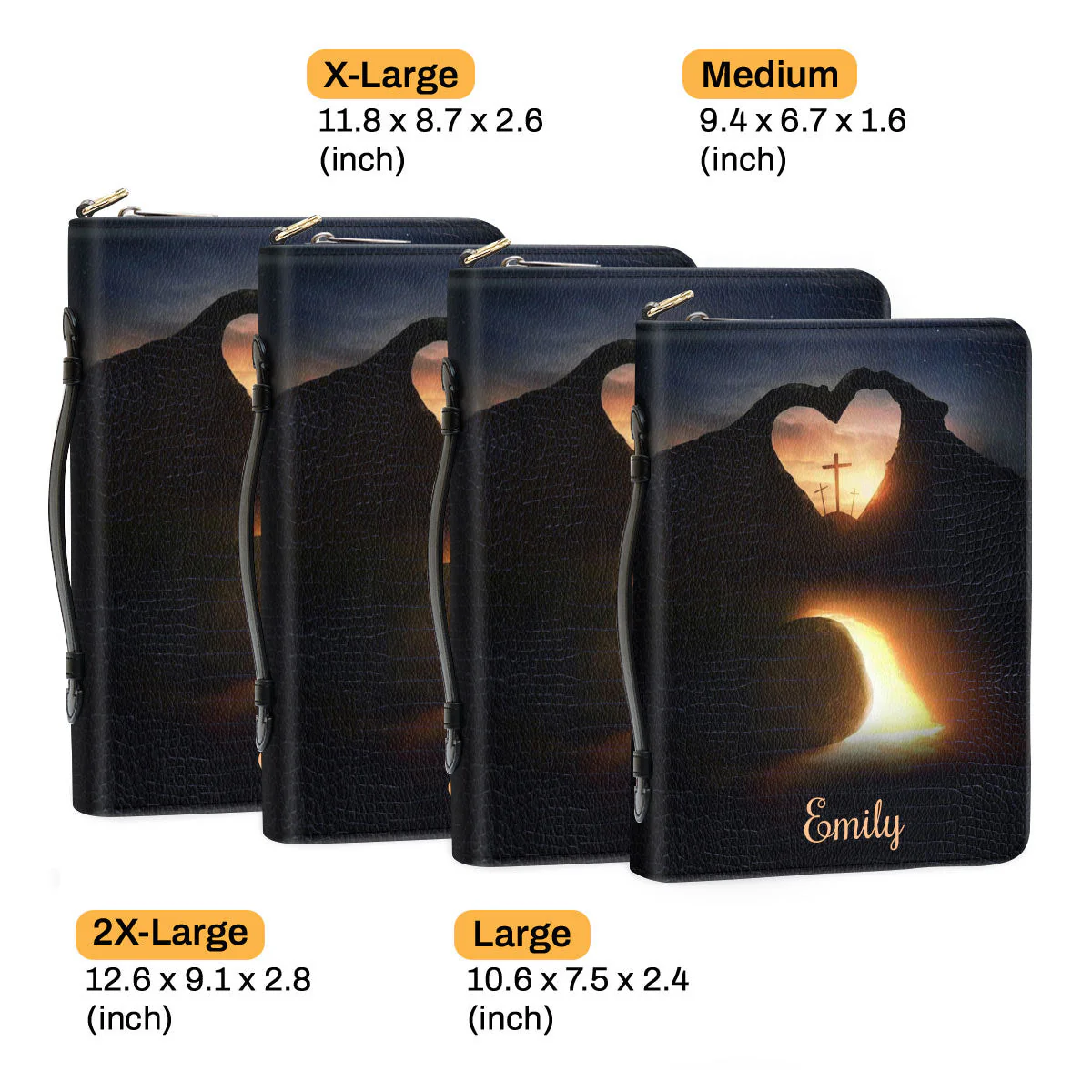 I Am The Light Of The World - Thoughtful Gift For Christians - Personalized Bible Covers - AT4080718 - Image 6