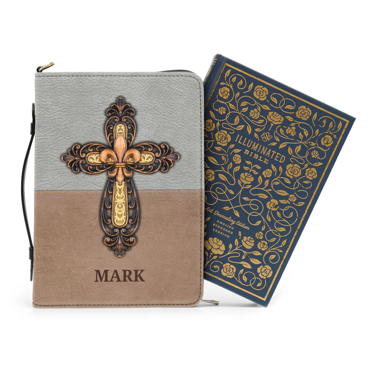I Am The Way, The Truth And The Life - Awesome Personalized Bible Covers - AT4082401 - Image 3