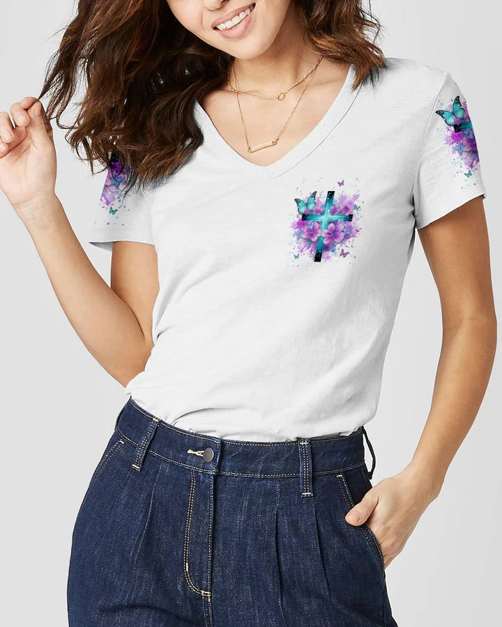 I Believe In God - Men's All Over Print Shirt - AT4080522 - Image 4